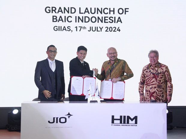 BAIC rakit lokal di Indonesia di Pabrik PT Handal Indonesia Motor 2025