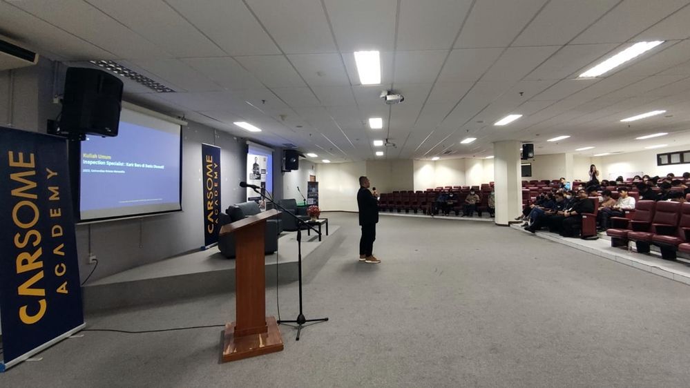 kuliah umum CARSOME academy