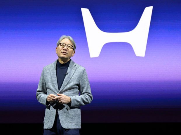 logo Honda untuk mobil listrik