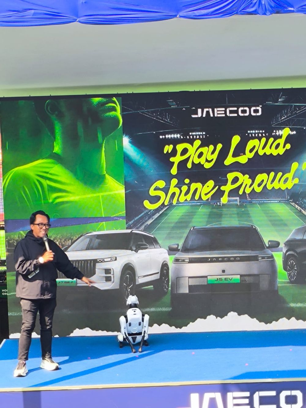 Mohamad Ilham Pratama Head of Marketing JAECOO Indonesia di acara JAECOO Weekend Drive 2026