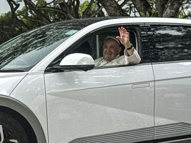 Paus Fransiskus di Singapura September 2024