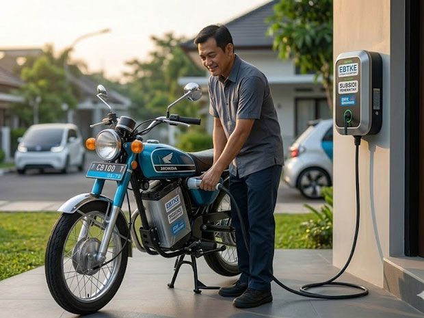 konversi motor bensin ke listrik 2026 