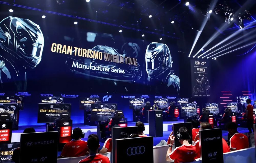 esport athlete cars
