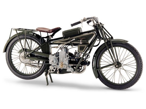 Moto Guzzi 2065, motor pertama Moto Guzzi