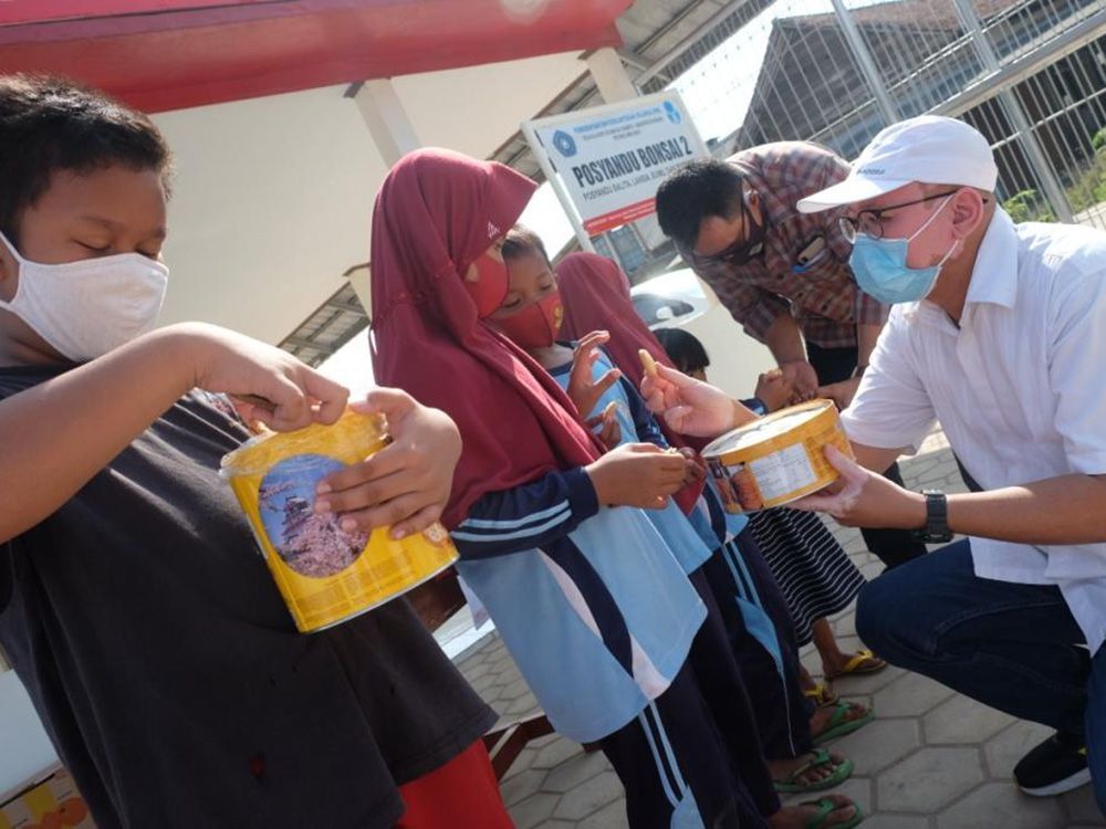 AHM Bagi-bagi Sembako