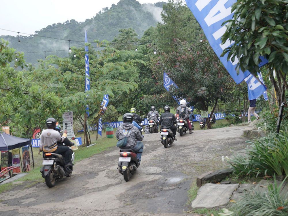 Test Ride Yamaha Gear 125