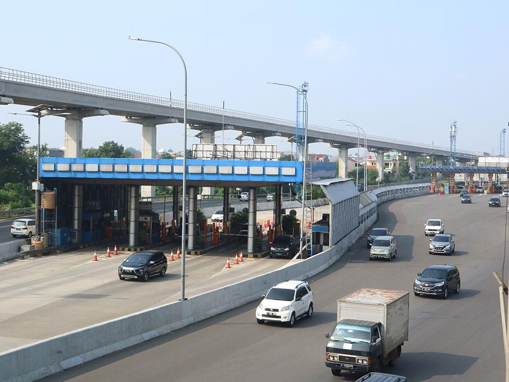 Selalu Macet, Jasa Marga Lakukan Uji Coba Rekayasa lalu Lintas di GT Cibubur