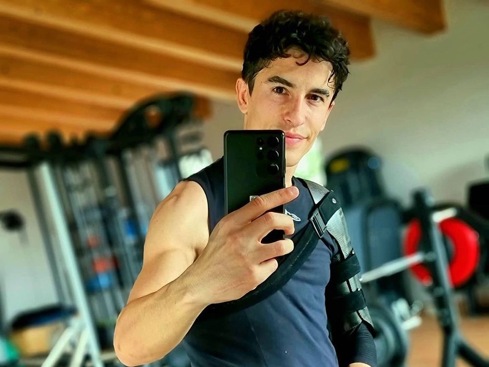 Marc Marquez Latihan Fisik