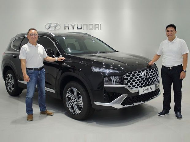 Hyundai Santa Fe facelift 2021