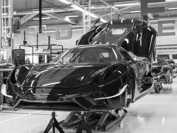 pabrik supercar dan hypercar Koenigsegg