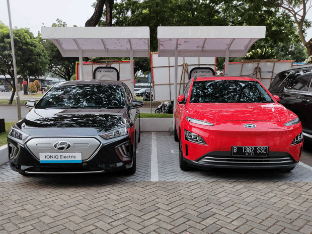 mobil listrik Hyundai Kona EV dan Ioniq EV