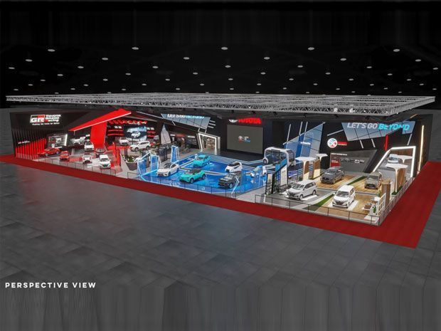 booth Toyota di GIIAS 2021