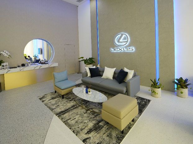 booth Lexus di GIIAS 2021