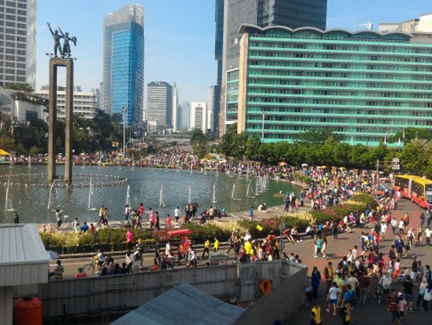 Car Free Day atau CFD Jakarta