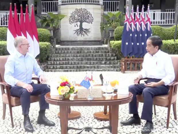 Jokowi dan PM Australia Anthony Albanese 2022