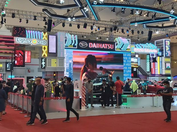 booth Daihatsu di GIIAS 2021