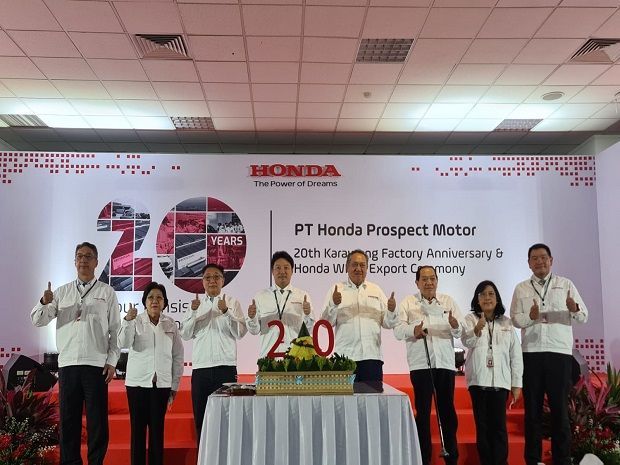 20 tahun pabrik mobil Honda Indonesia