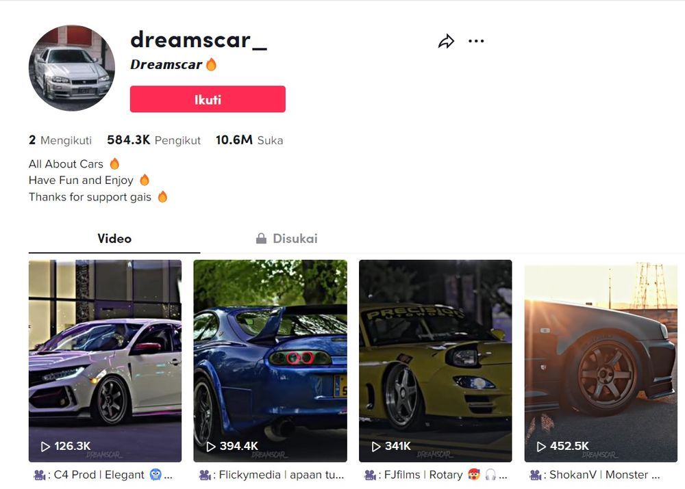dreamscar tiktok