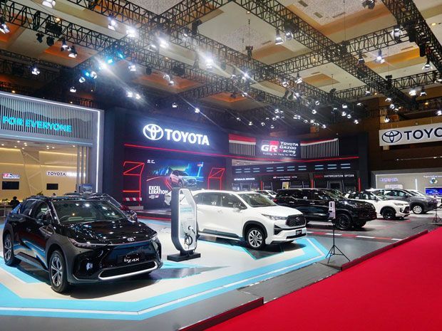 booth Toyota di IIMS 2023