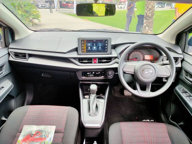 Interior All New Daihatsu Ayla 2023