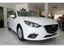 LOW INTEREST RATE NO PROBLEM CALL NOW FOR BEST PRICE 2016 Mazda 3 2.0 SKYACTIV-G (A)