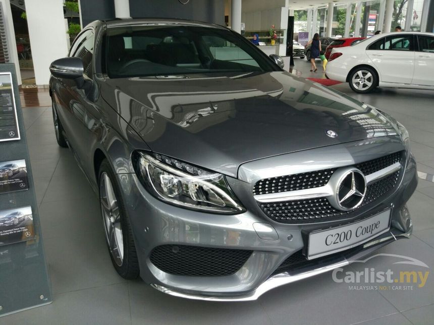 Mercedes-Benz C200 2017 2.0 in Kuala Lumpur Automatic Coupe Grey for RM ...