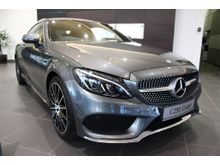 2017 Mercedes-Benz C250 2.0 Coupe AMG Line (9G) New