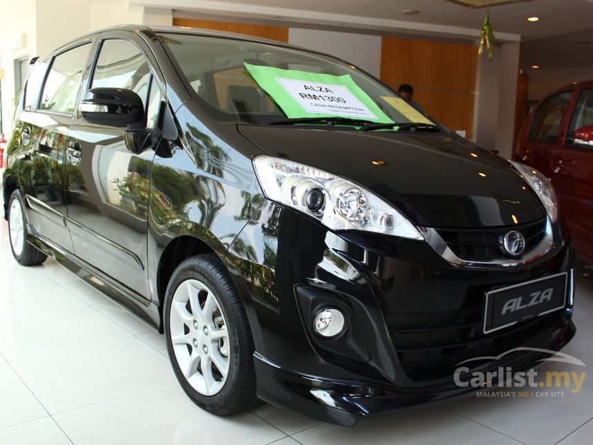 Perodua Alza 2017 S 1.5 in Selangor Automatic MPV Black 