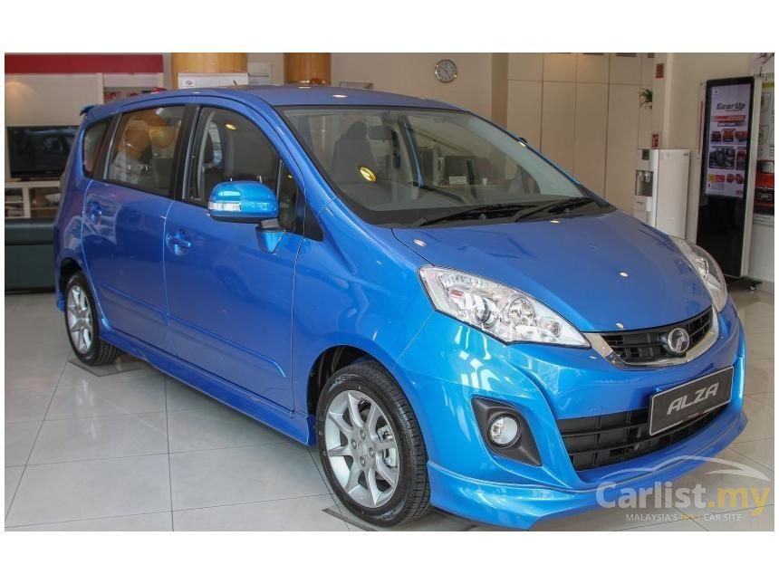 Perodua Alza 2016 S 1.5 in Selangor Automatic MPV Blue for 