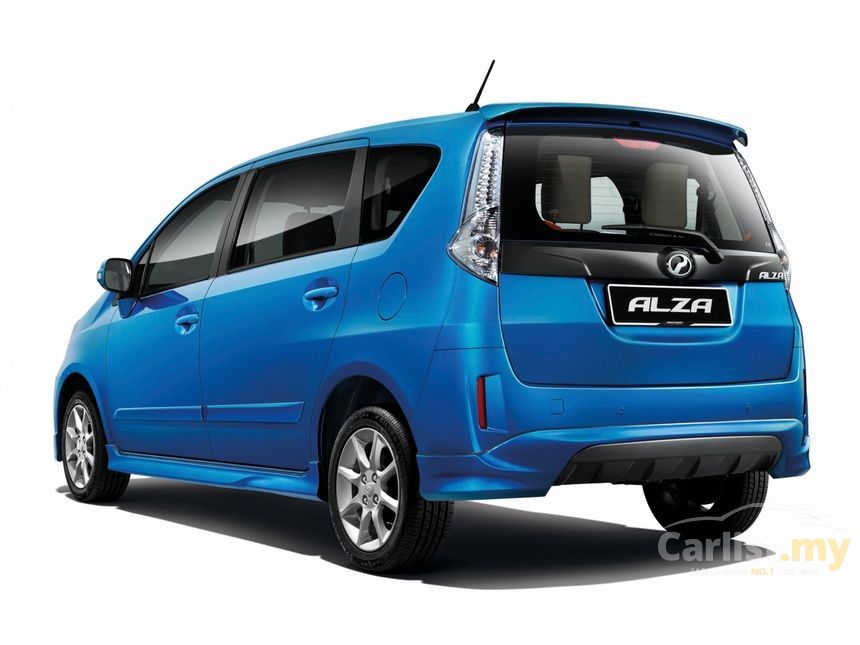 Perodua Alza 2017 S 1.5 Automatic MPV Blue for RM 55,832 