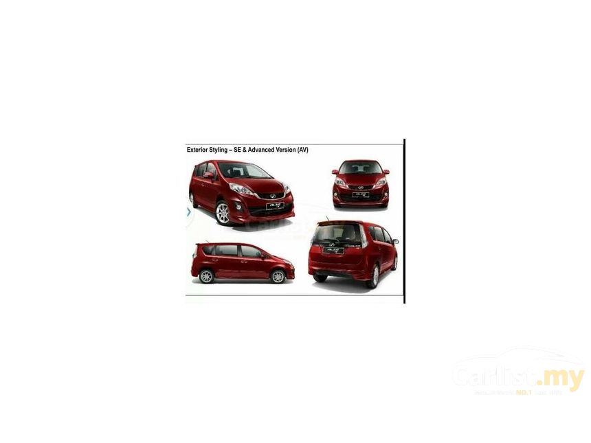 Perodua Alza 2014 SE 1.5 in Selangor Manual MPV Others for 