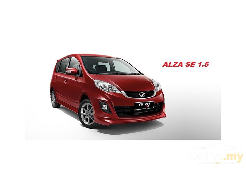 Perodua Alza 2017 SE 1.5 in Selangor Automatic MPV Red for 
