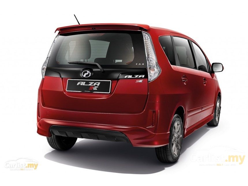 Perodua Alza Red Colour - Surat Rasmi H