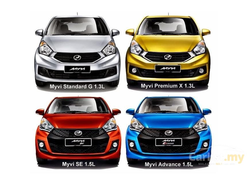 Perodua Myvi 2015 SE 1.5 in Kuala Lumpur Automatic 