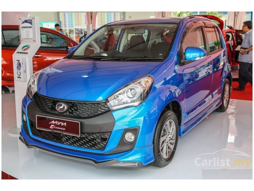 Perodua Myvi 2017 SE 1.5 Automatic Hatchback Blue for RM 