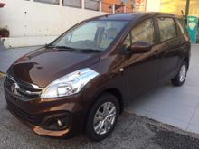 DIRECT PROMOSI TAK PUSING HARGA DISKAUN TERTINGGI IN KV 2017 Proton Ertiga 1.4 VVT MPV (A) + FREE GIFTS