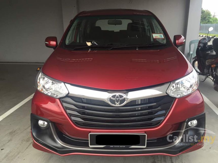 Toyota Avanza 2017 E 1.5 in Selangor Automatic MPV Red for 