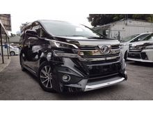 2016 Toyota Vellfire 3.5 Executive Lounge MPV 3.5 VL JBL Home Theater Sound System 360 Camera Modelista Bodykit Unreg