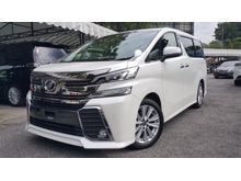 2015 Toyota Vellfire 2.5 ZA SPEC 7 SEATER SUNROOF 2PDR BACK CAMERA UNREGISTER
