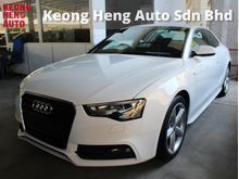 2013 Audi A5 2.0 TFSI Coupe S LINE BI XENON LED HEADLAMPS DAYTIME SYSTEM BLUETOOTH ADJUSTABLE SIDE MIRROR 18 RIM S LINE PADDLE SHIFT STEERING LOCAL AP