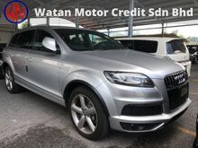 AUDI Q7 3.0 TDI S-LINE DIESEL FACELIFT ACTUAL YR 2012 REVERSE CAMERA QUATTRO POWER BOOT MMI-2 SYSTEM MUDGUARD FAIRING 2012-UNREG,FREE 1 YEAR WARRANTY