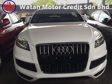 Audi Q7 3.0 TFSI S-Line Quattro Hi-Spec,Japan,LED Daylight,push start,memory seat,side n rear camera,Paddle shift,TRUE YEAR 11-UNREGISTER
