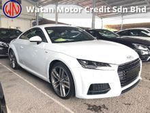 2017 Audi TT S-Line S-Tronic 2.0 Turbo Direct Shift 230hp Matrix LED Headlamp Bucket Seat Paddle Shift Virtual Cockpit Push Start Unreg