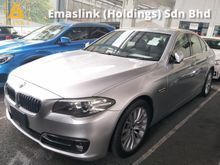 2014 BMW 520i 2.0 TWIN POWER TURBO 184 HP MEMORY LEATHER SEATS ELECTRIC CONTROL STEERING REVERSE CAMERA LANE ASSIST SYSTEM REAR SUNCOVER FREE WARRANTY