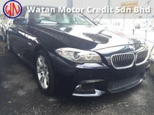 BMW 528i 2.0 cc M-SPORT TWIN POWER TURBO,LUXURY INTERIOR,BUCKET SEAT,LEATHER,ORIGINAL M-SPORT BODYKIT N SPORT RIM,TRUE YERA 12-UNREG,FREE MANY GIFTS
