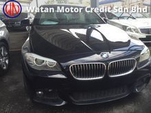 BMW 528i 2.0 cc M-SPORT TWIN POWER TURBO,LUXURY INTERIOR,BUCKET SEAT,LEATHER,ORIGINAL M-SPORT BODYKIT N SPORT RIM,TRUE YERA 12-UNREG,FREE MANY GIFTS