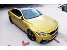 2015 BMW M4 3.0 Coupe HARI RAYA PROMOTION * HEAD UP DISPLAY * HARMON KARDON SOUND SYSTEM * CARSURROUNDING CAMERA WITH OPTICAAMIC BRAKE DISC *