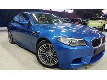 2014 BMW M5 4.4 V8 TWIN POWER TURBO UK SPEC UNREGISTERED BLUE COLOR ( 7474 ) SELLING PRICE WITH GST RM 499,000.00 ( NEGO )