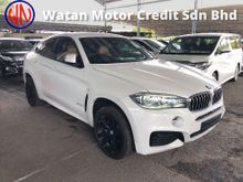 2015 BMW X6 M Sport 3.0 Twin Turbo Full Spec 360 Surround Camera Head Up Display Harman Kardon Full LED Headlamp Sun Roof Bucket Seat Power Boot Unreg