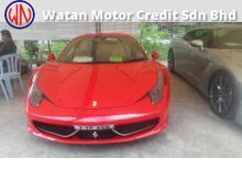 2010 Ferrari 458 Italia 4.5 Coupe (m) -RECOND